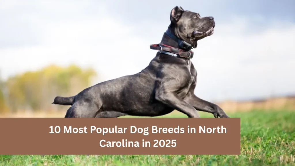 10 Most Popular Dog Breeds in North Carolina in 2025