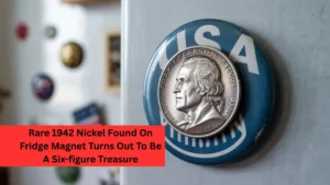 Rare 1942 Nickel Found On Fridge Magnet Turns Out To Be A Six-figure Treasure