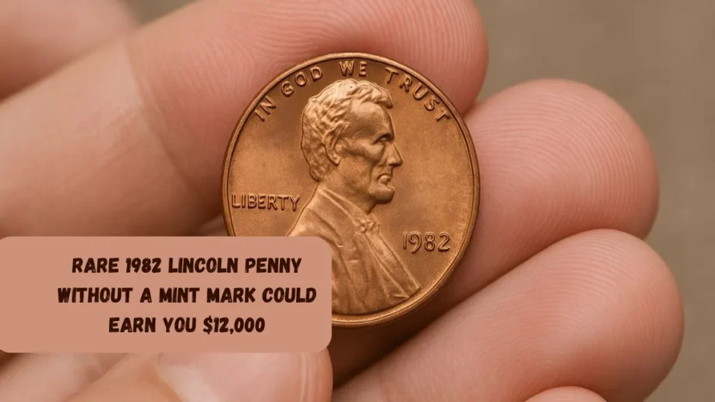 Rare 1982 Lincoln Penny Without A Mint Mark Could Earn You $12,000
