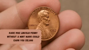 Rare 1982 Lincoln Penny Without A Mint Mark Could Earn You $12,000