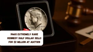 1960s Extremely Rare Kennedy Half Dollar Sells For $2 Million At Auction