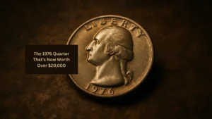 Hidden for Decades: The 1976 Quarter That’s Now Worth Over $20,000